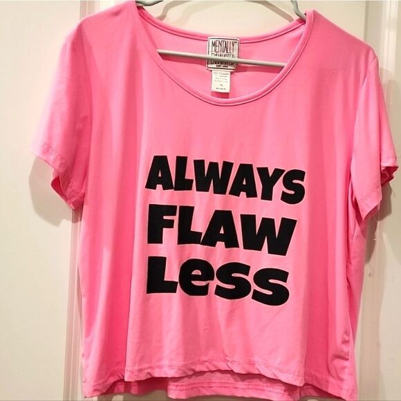Mentally Exhausted Always Flawless T-Shirt - Picture 3 of 4